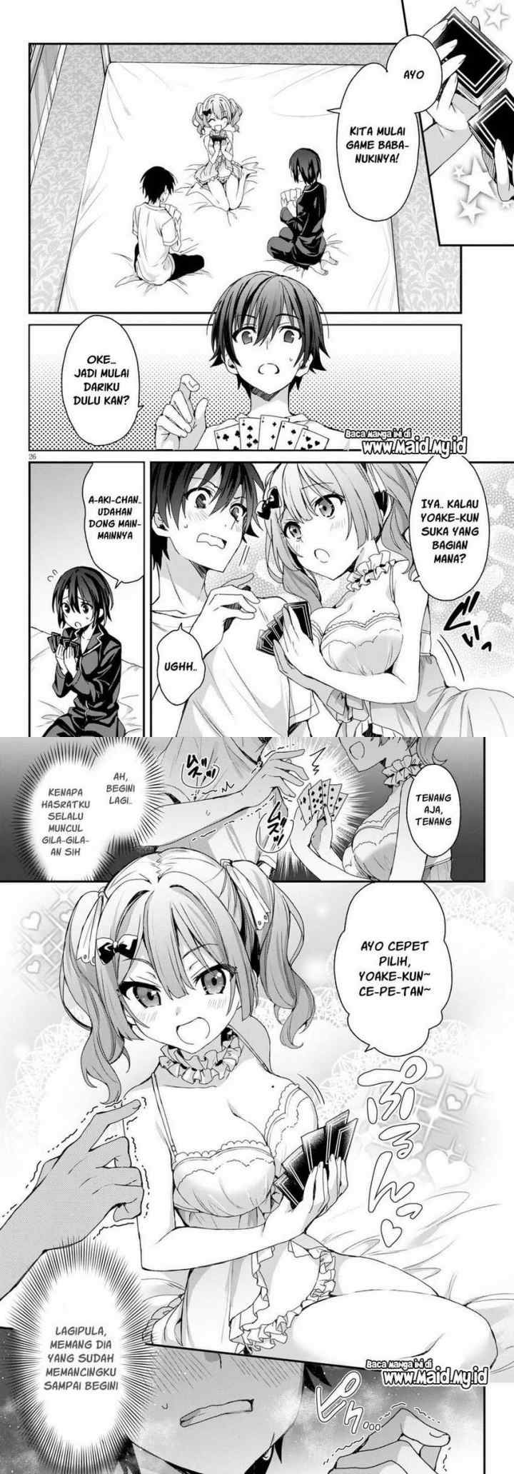 Yonshimai wa Yoru wo Omachikane chapter 2 halaman 14