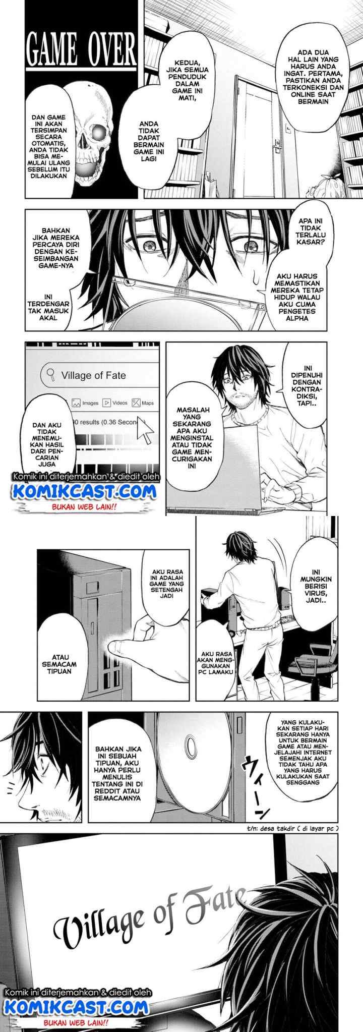 This Village Sim NPC Could Only Be Human chapter 1.1 halaman 7
