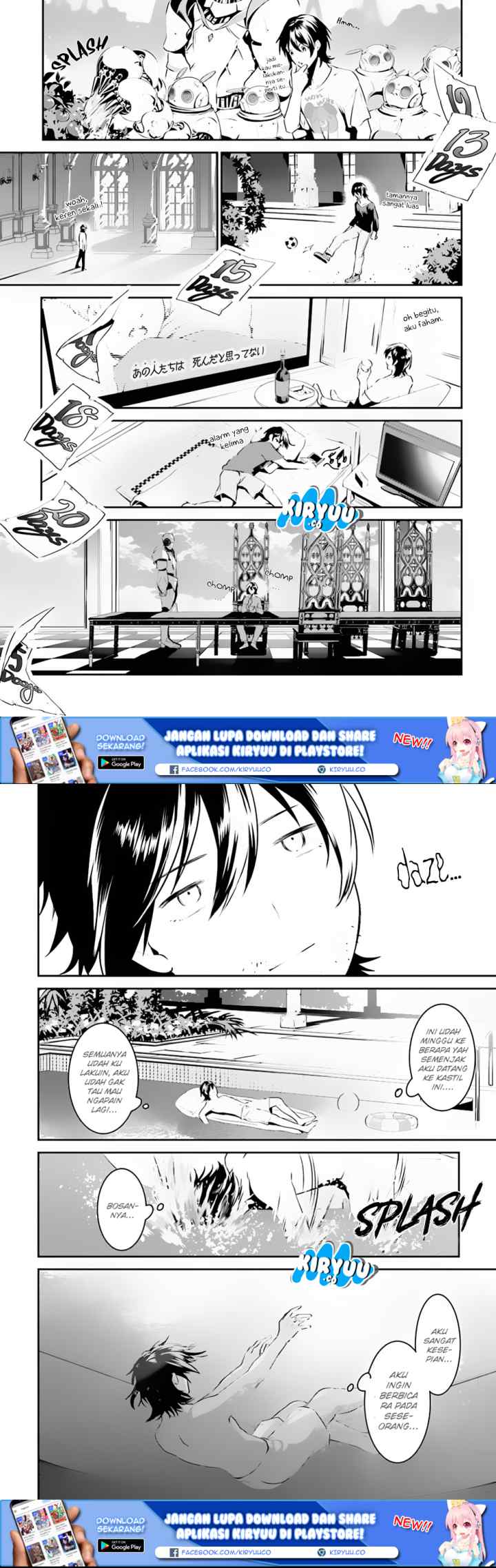Tenkuu no Shiro o Moratta no de Isekai de Tanoshiku Asobitai chapter 1 halaman 8