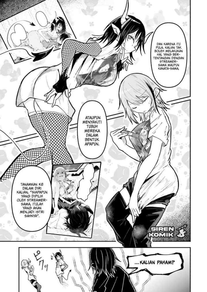 Isekai de Haishin Katsudou wo Shitara Tairyou no Yandere Shinja wo Umidashite Shimatta Ken chapter 48 halaman 7