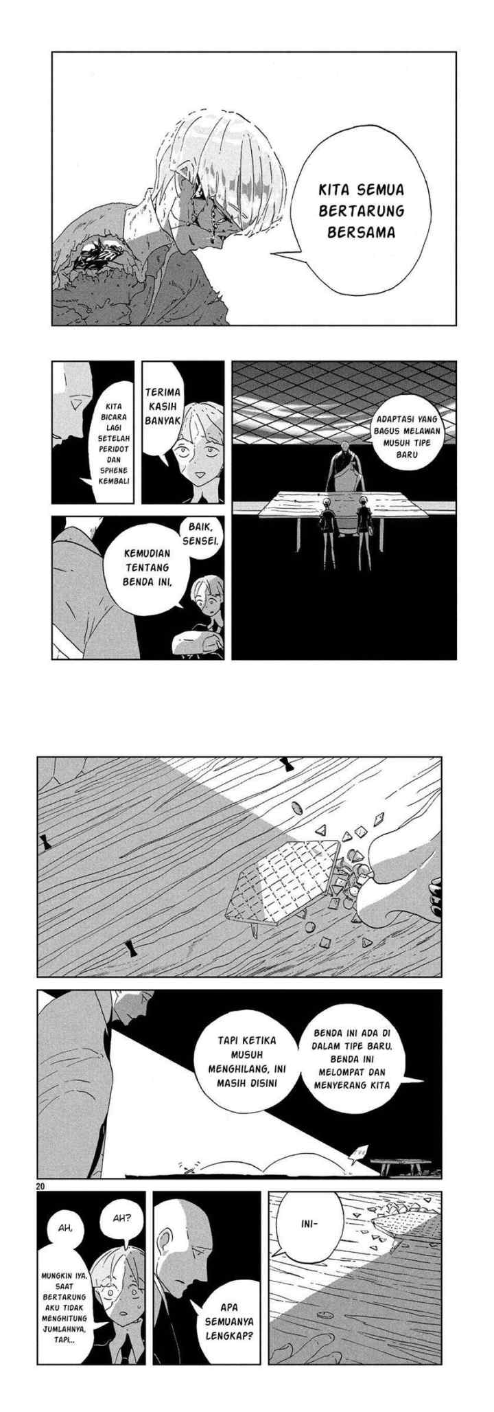 Houseki no Kuni chapter 43 halaman 10