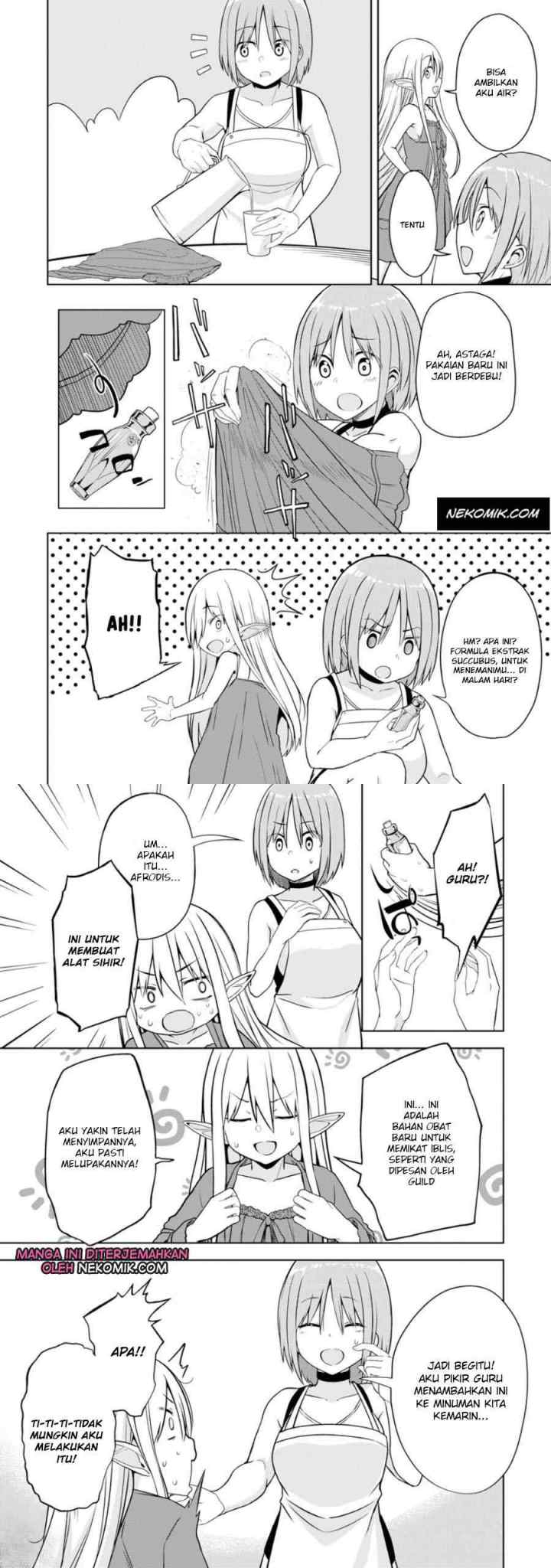 Eroi Koto Suru Tame ni Kyonyuu Bishoujo Dorei o Katta Hazu ga, Oshishou-sama to Shitawa Rete Omotta Toori ni Ikanaku Naru Hanashi chapter 4 halaman 16