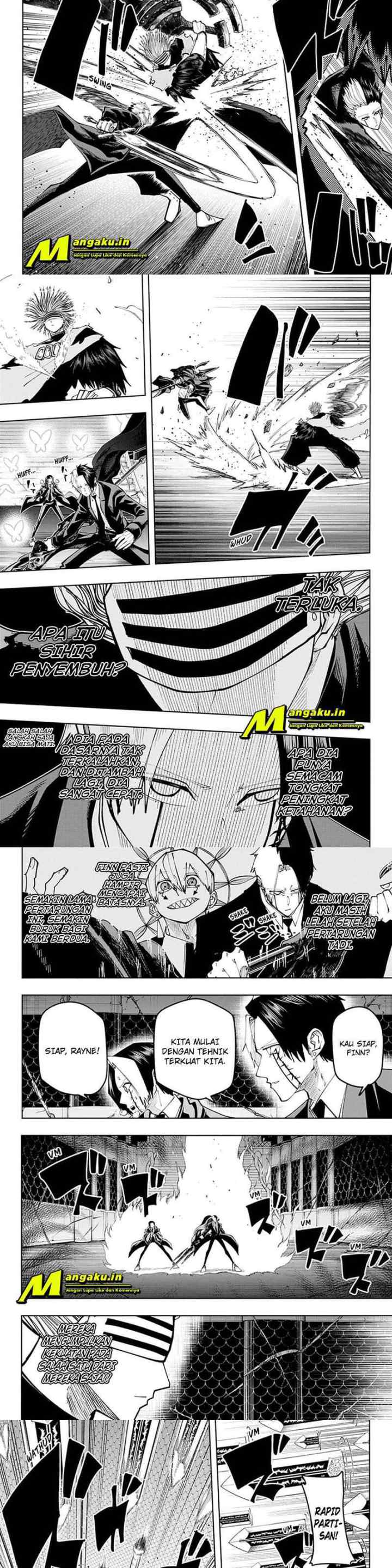 Mashle: Magic and Muscles chapter 128 halaman 4