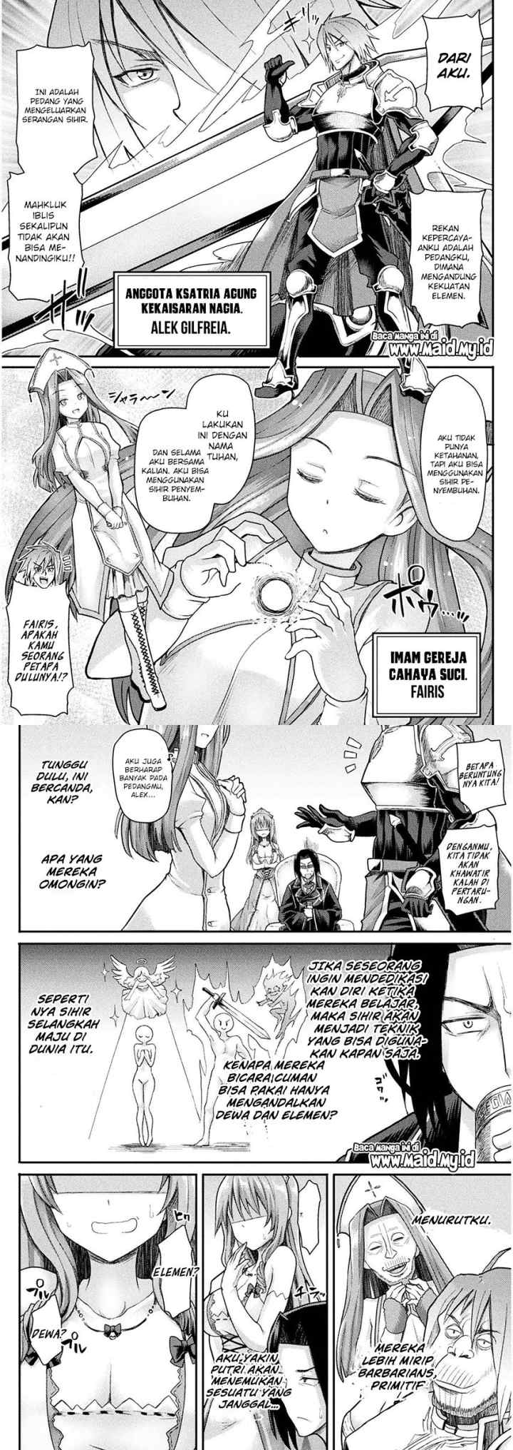 Isekai Majutsushi wa Mahou wo Tonaenai chapter 1 halaman 8