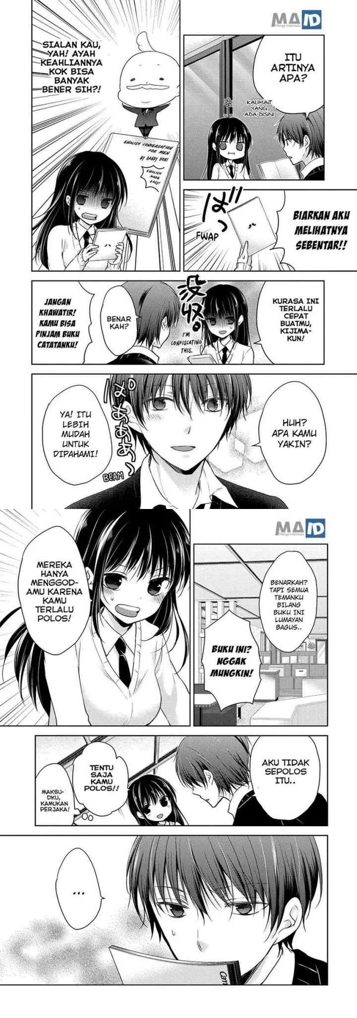 Midara na Ao-chan wa Benkyou ga Dekinai chapter 7 halaman 7