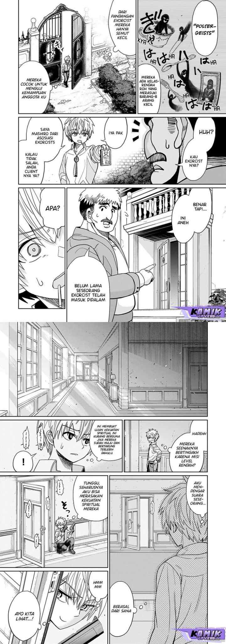 Exorcist wa Midara ni Aragau chapter 1.1 halaman 9