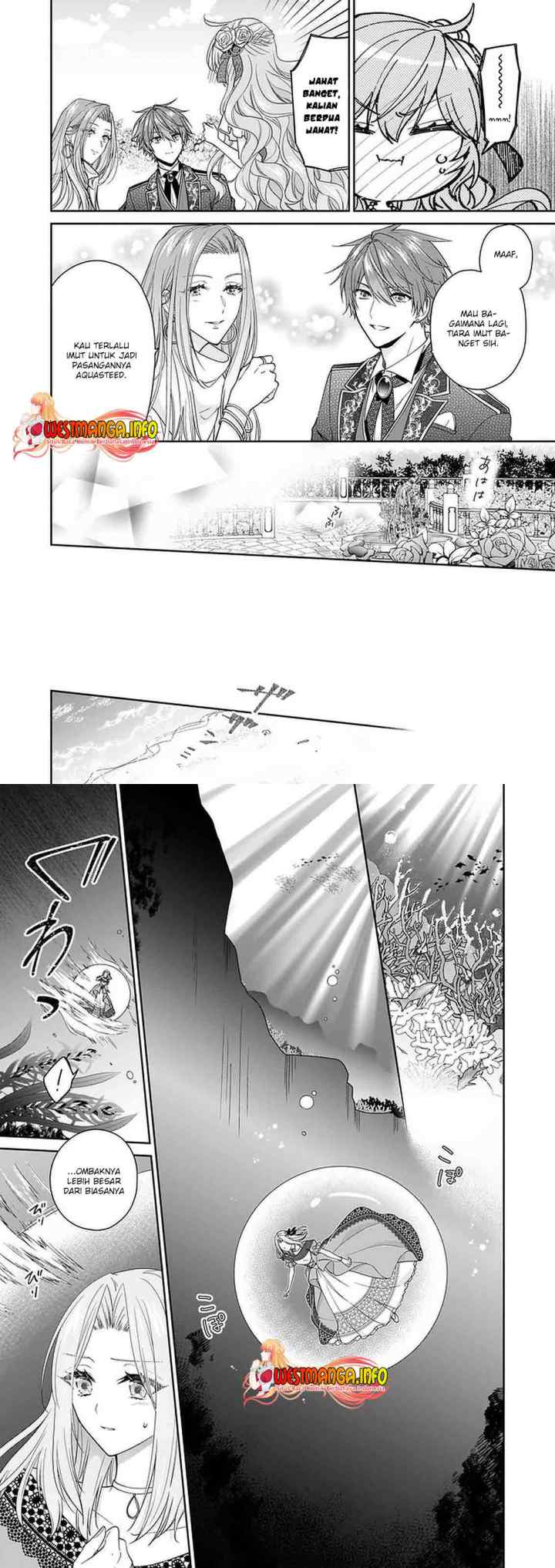 Akuyaku Reijou wa Ringoku no Outaishi ni Dekiai sareru chapter 28 halaman 9