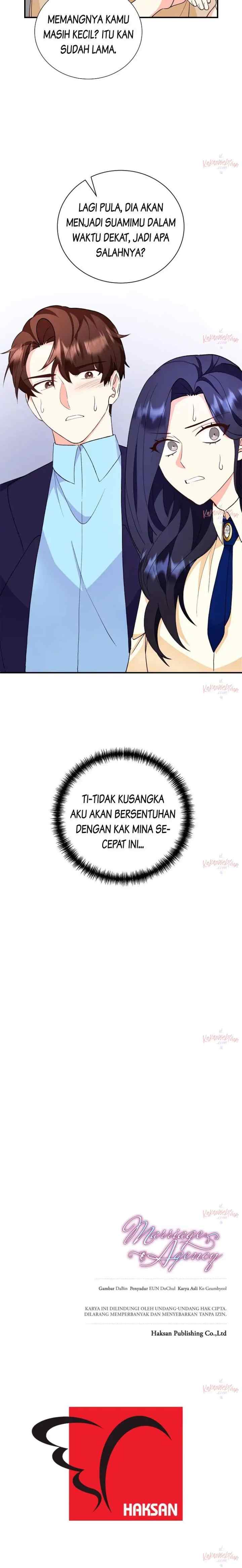 Marriage Agency chapter 25 halaman 19
