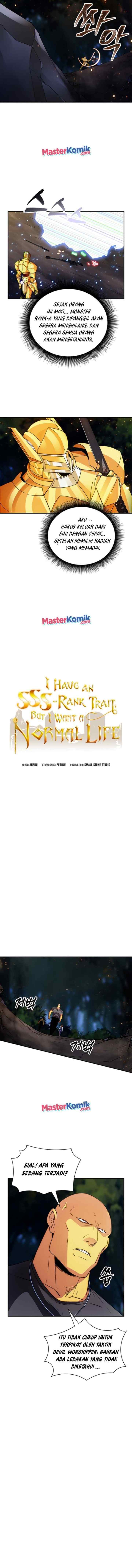 I have an SSS-rank Trait, but I want a Normal Life chapter 15 halaman 4