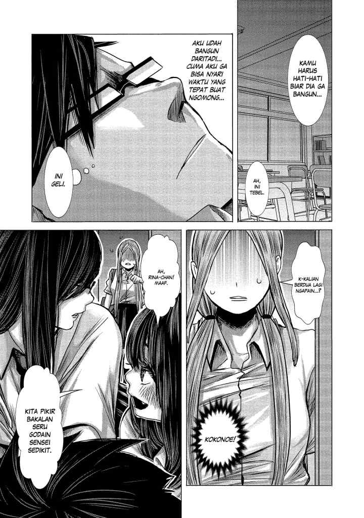 Joshikousei to Seishokusha-san chapter 4 halaman 18