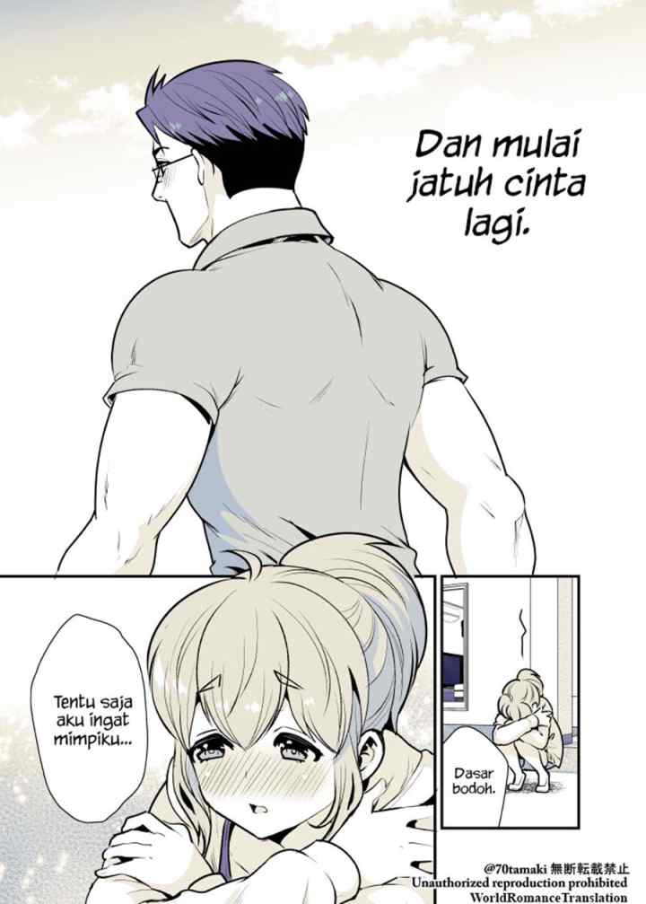 Osananajimi ga Hisabisa ni Saikai Shitara Otagai Kyonyuu ni Natteta chapter 8 halaman 6