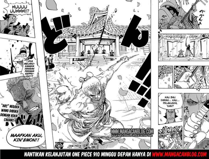 One Piece chapter 909 halaman 15