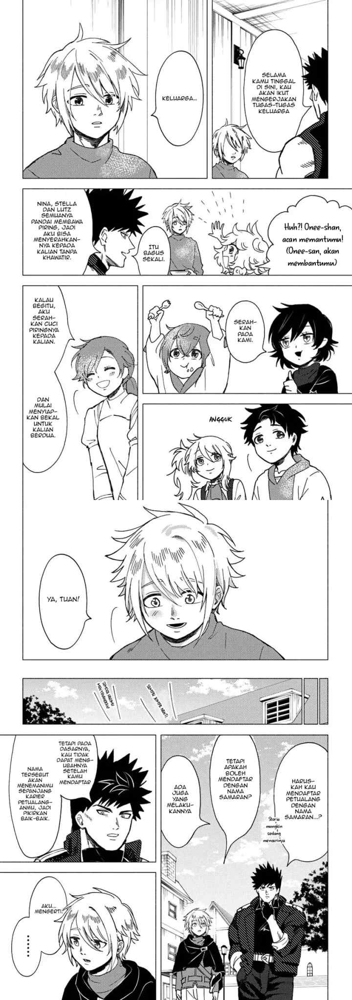 B-Rank Adventurer With an Evil Look Becomes a Daddy to the Protagonist and His Childhood Friends chapter 13 halaman 4