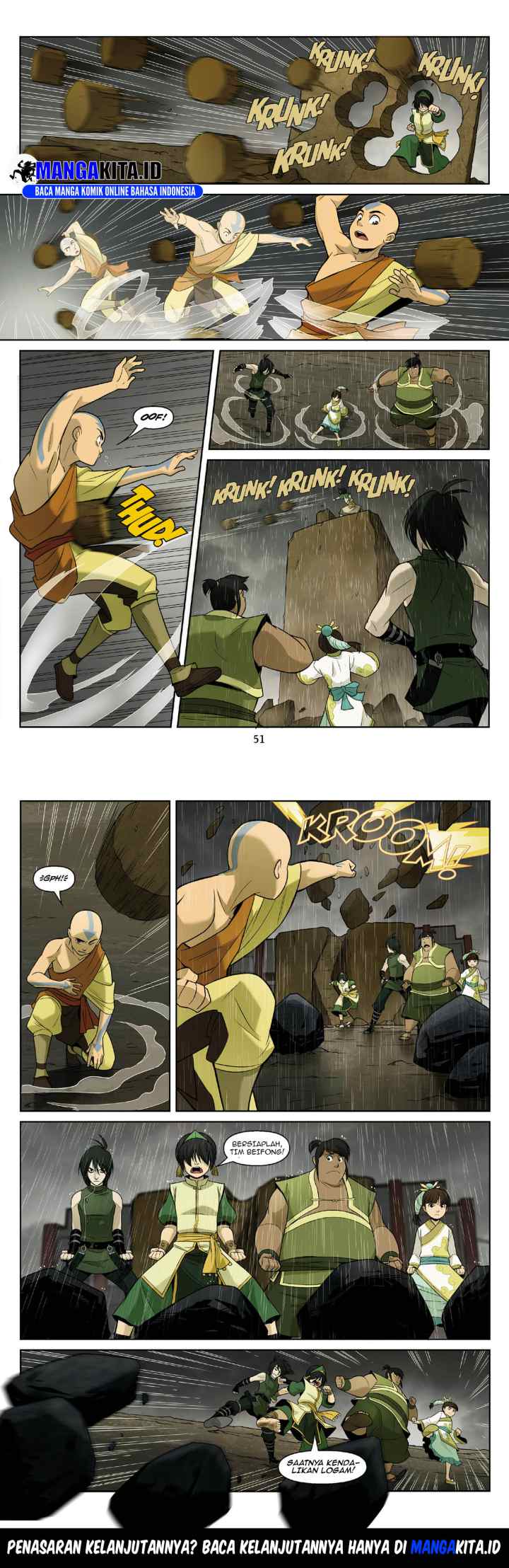 Avatar: The Last Airbender - The Rift chapter 3.2 halaman 12