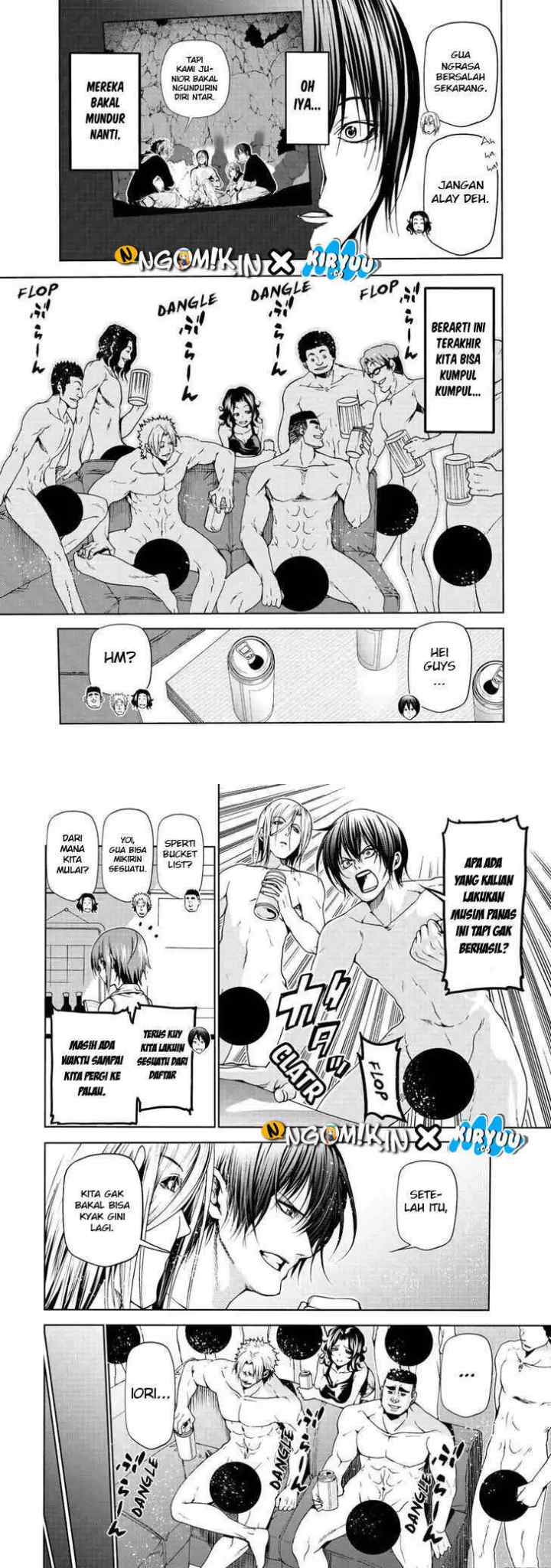 Grand Blue chapter 46 halaman 6