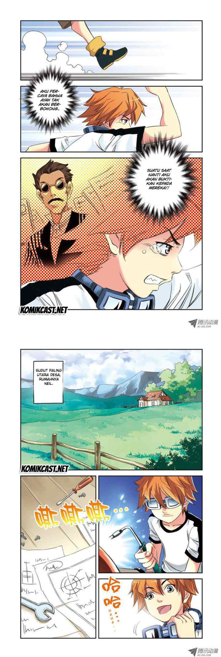 Above the Cloud Sea chapter 1 halaman 5