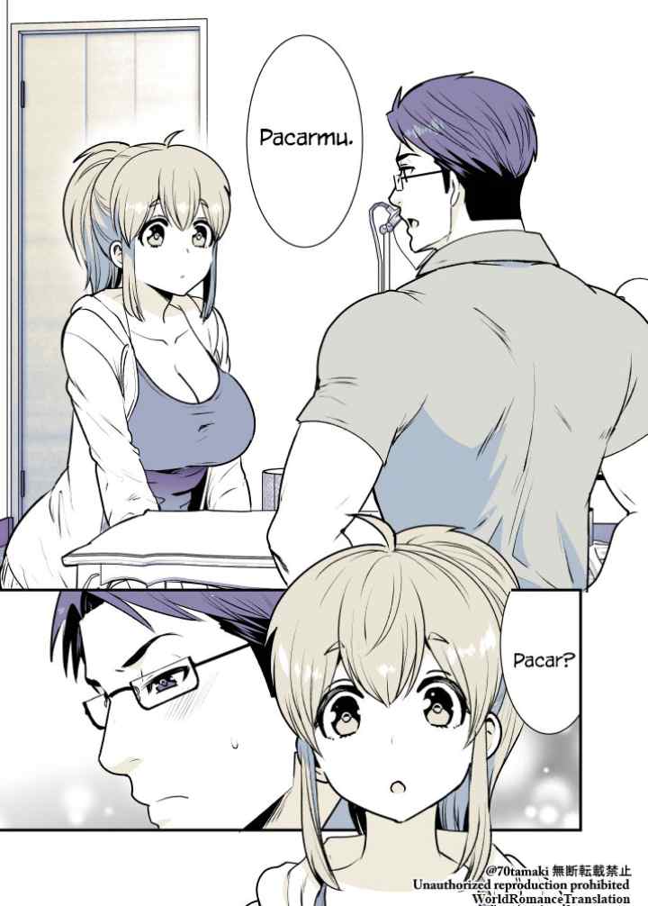 Osananajimi ga Hisabisa ni Saikai Shitara Otagai Kyonyuu ni Natteta chapter 4 halaman 6