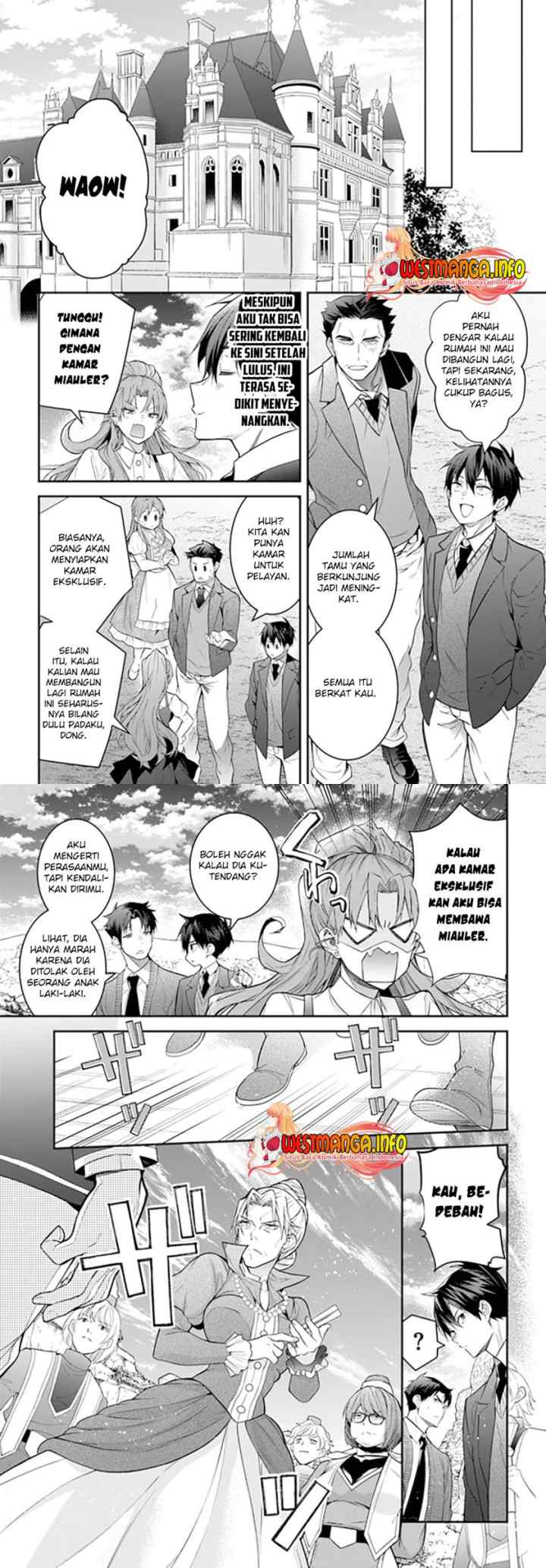 Otome Game Sekai wa Mob ni Kibishii Sekai Desu chapter 38 halaman 12