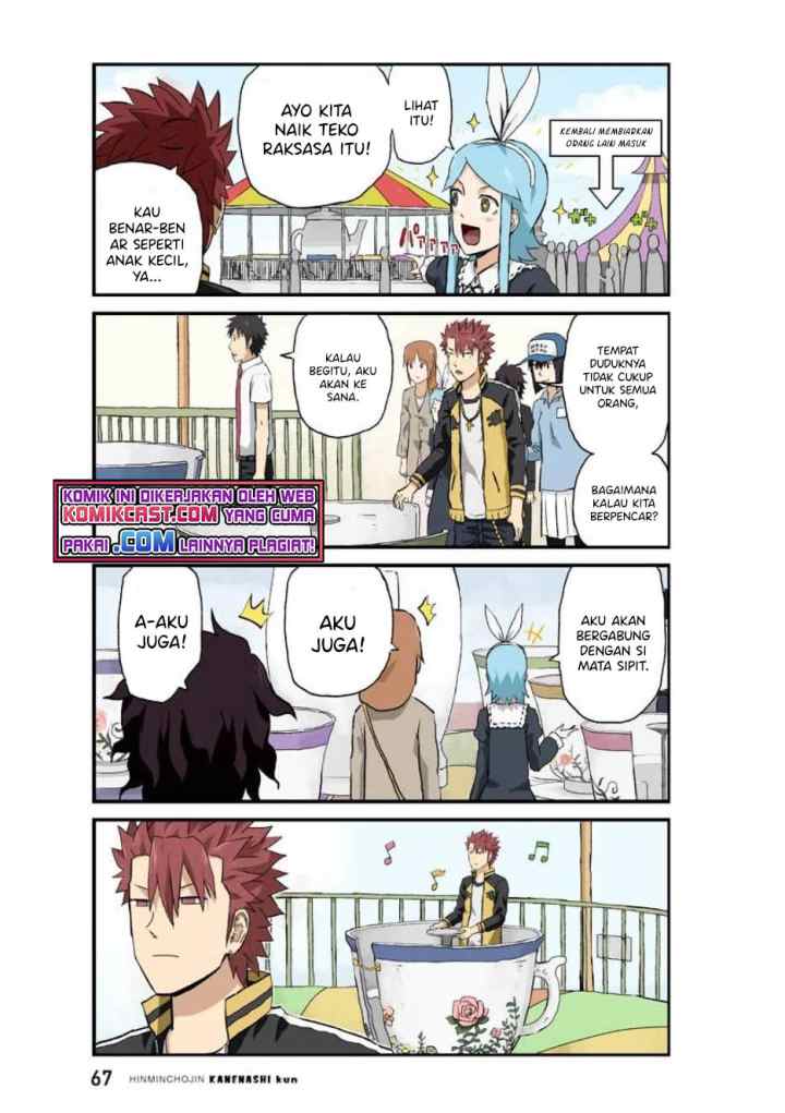 Hinmin Choujin Kanenashi-kun chapter 31 halaman 8