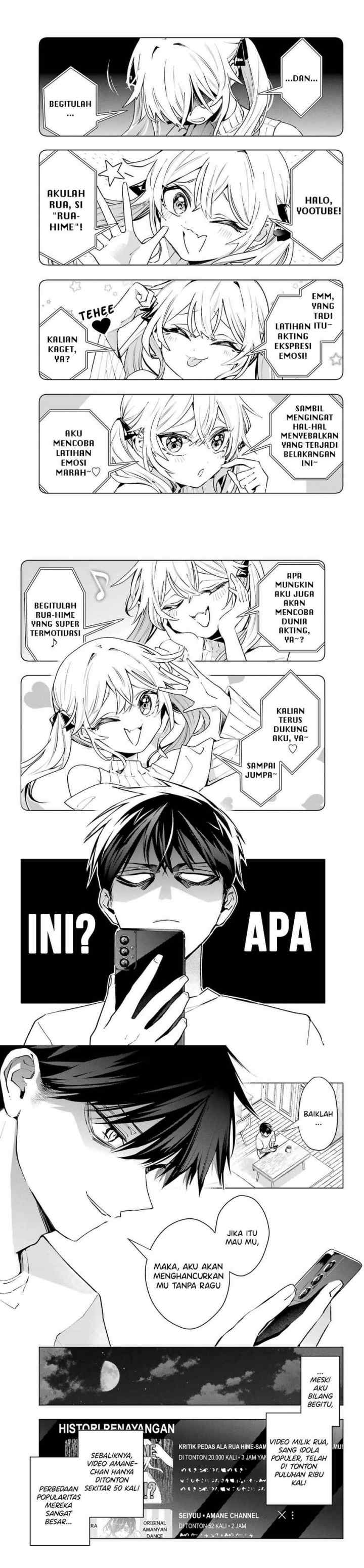 Anta to Osananajimitte dake demo Iyananoni! ~Zekkou kara Hajimaru S-kyuu Bishoujo to no Gakuen Nariagari Seikatsu~ chapter 3 halaman 8