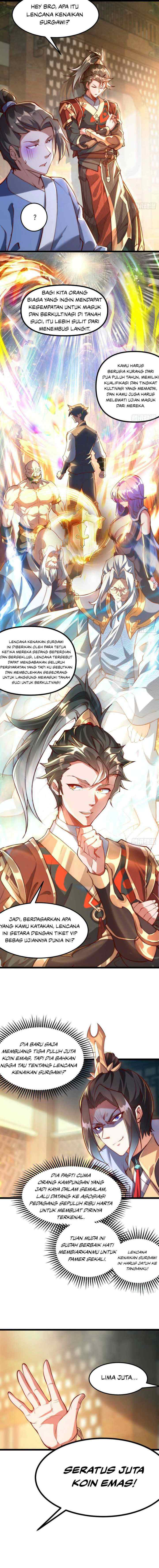 I Scared the Divine Lord as I handed over the Ancient Immortal Pill chapter 1 halaman 6