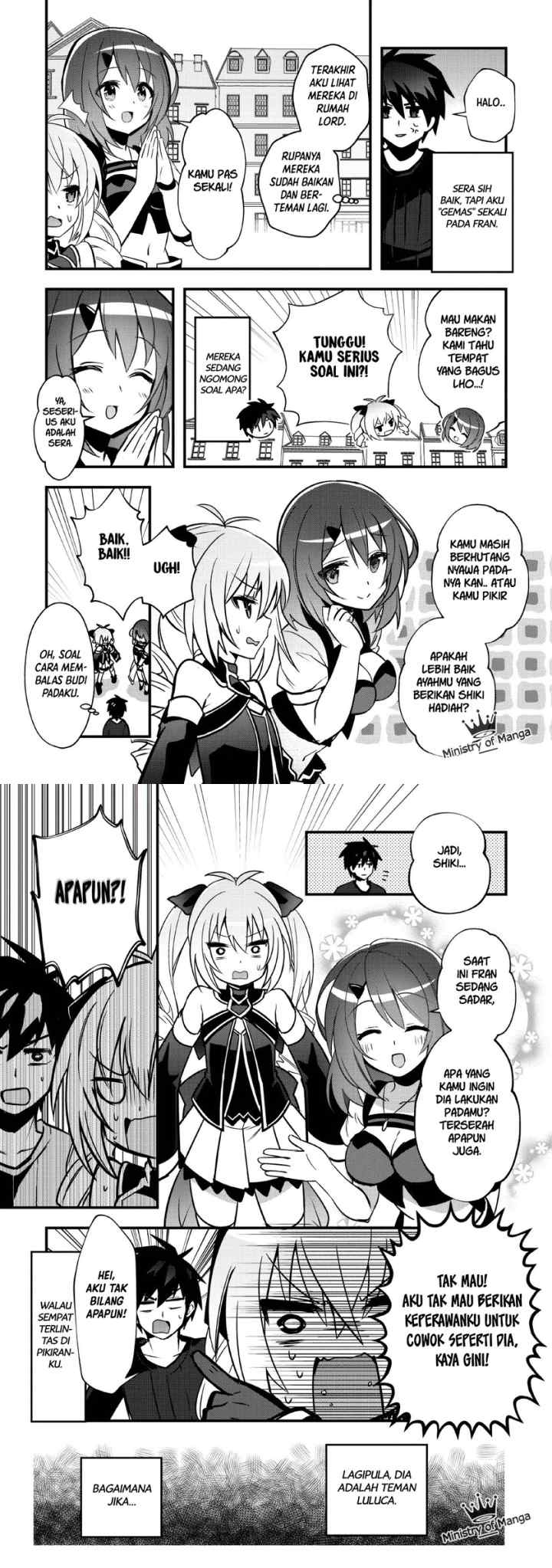 Isekai no Meikyuu Toshi de Chiyu Mahoutsukai Yattemasu chapter 13 halaman 13