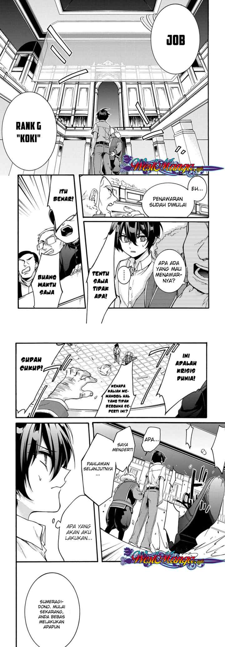 Garbage Brave: Isekai ni Shoukan Sare Suterareta Yuusha no Fukushuu Monogatari chapter 1.1 halaman 8