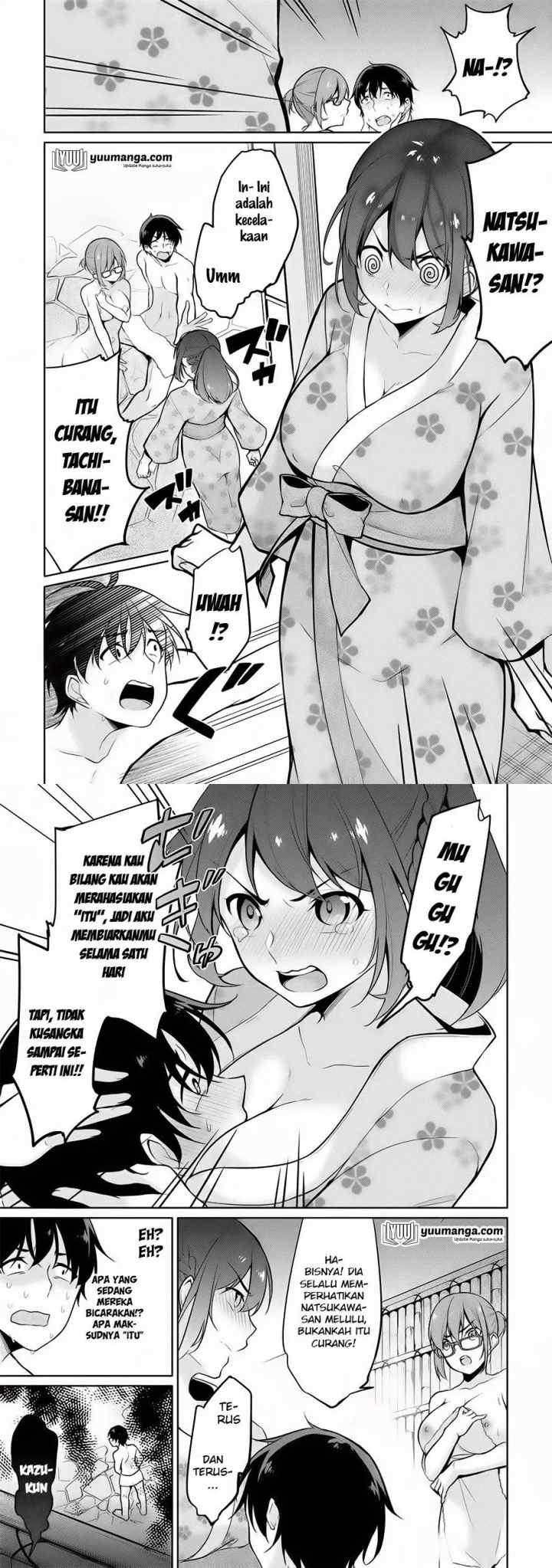 Satou-kun wa Nozoteiru. ~Kami-sama Appli de Onnanoko no Kokoro o Nozoitara Do XX datta chapter 6 halaman 8