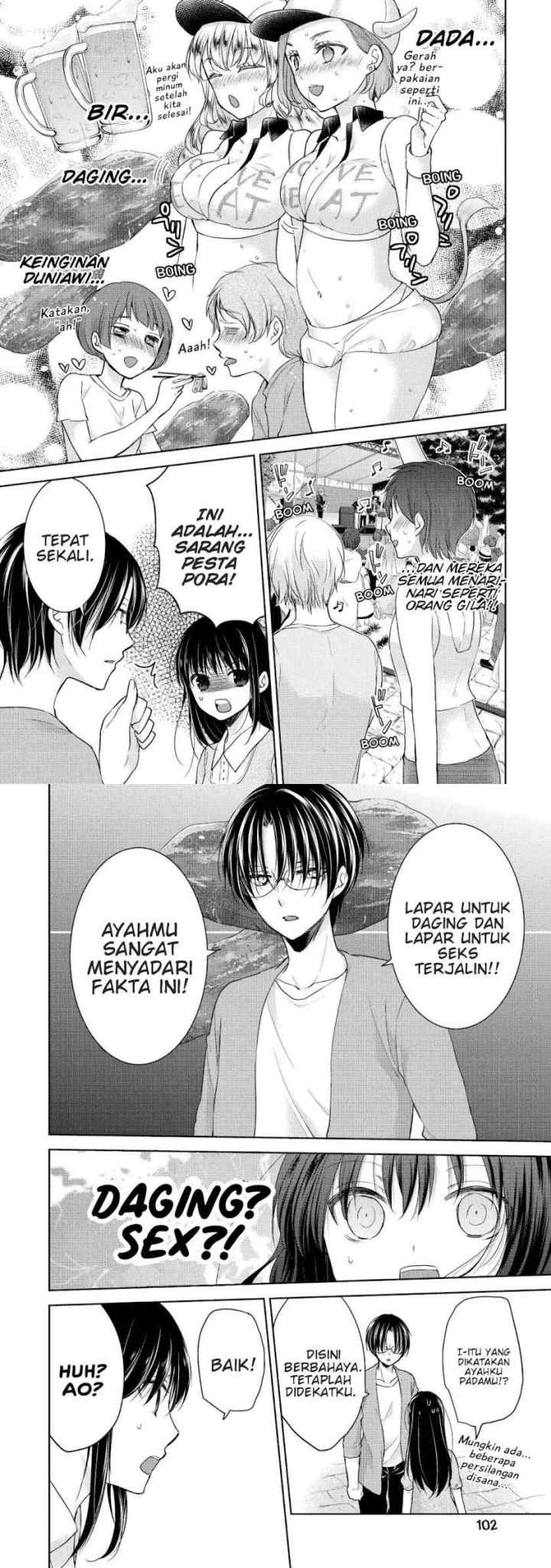 Midara na Ao-chan wa Benkyou ga Dekinai chapter 9 halaman 4