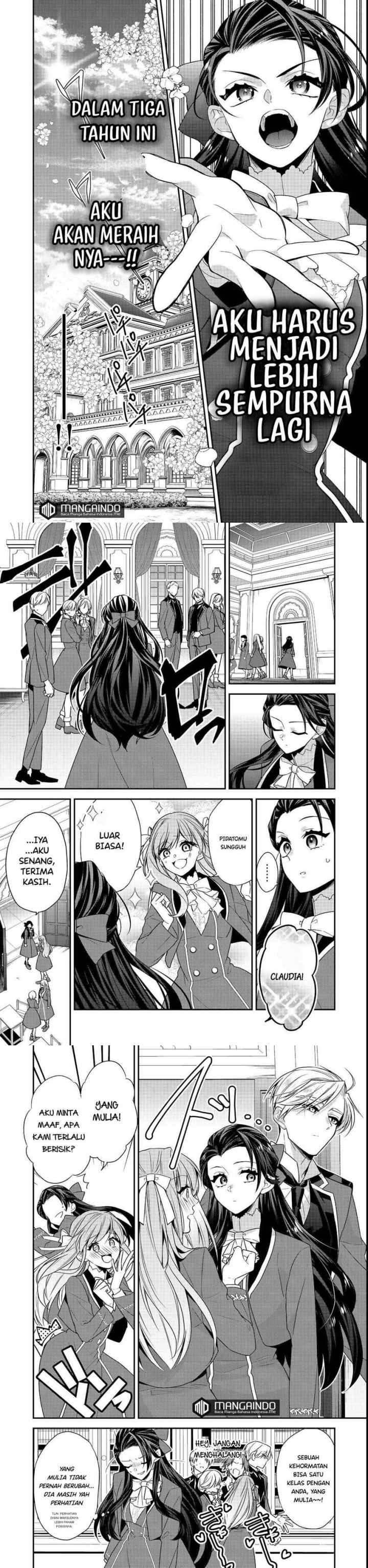 Danzaisareta Akuyaku Reijou wa, Gyakkou shite Kanpeki na Akujo wo Mezasu chapter 6 halaman 11