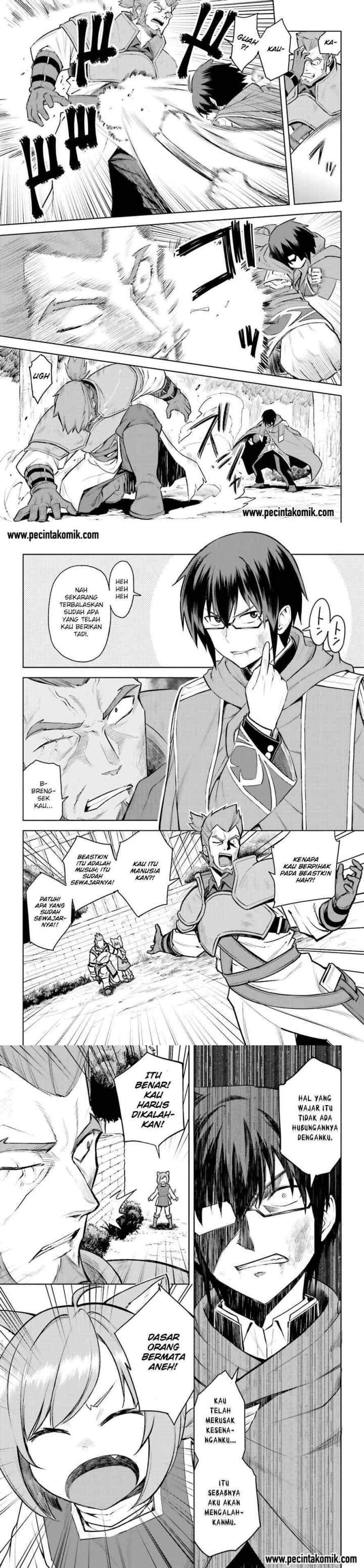 Konjiki no Moji Tsukai: Yuusha Yonin ni Makikomareta Unique Cheat chapter 9 halaman 8