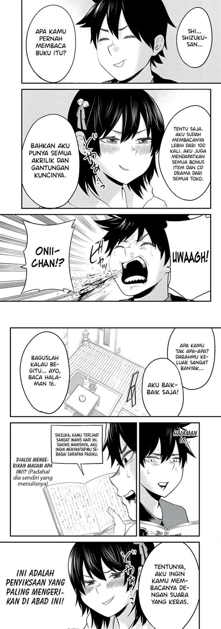 Mainichi Shine Shine Itte Kuru Gimai ga, Ore ga Nete Iru Suki ni Saimin-jutsu de Hore Saseyou to Shite Kurundakedo…! chapter 3 halaman 7