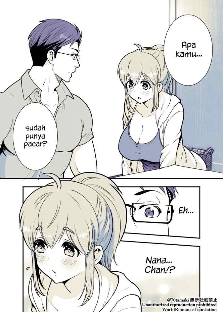 Osananajimi ga Hisabisa ni Saikai Shitara Otagai Kyonyuu ni Natteta chapter 4 halaman 8