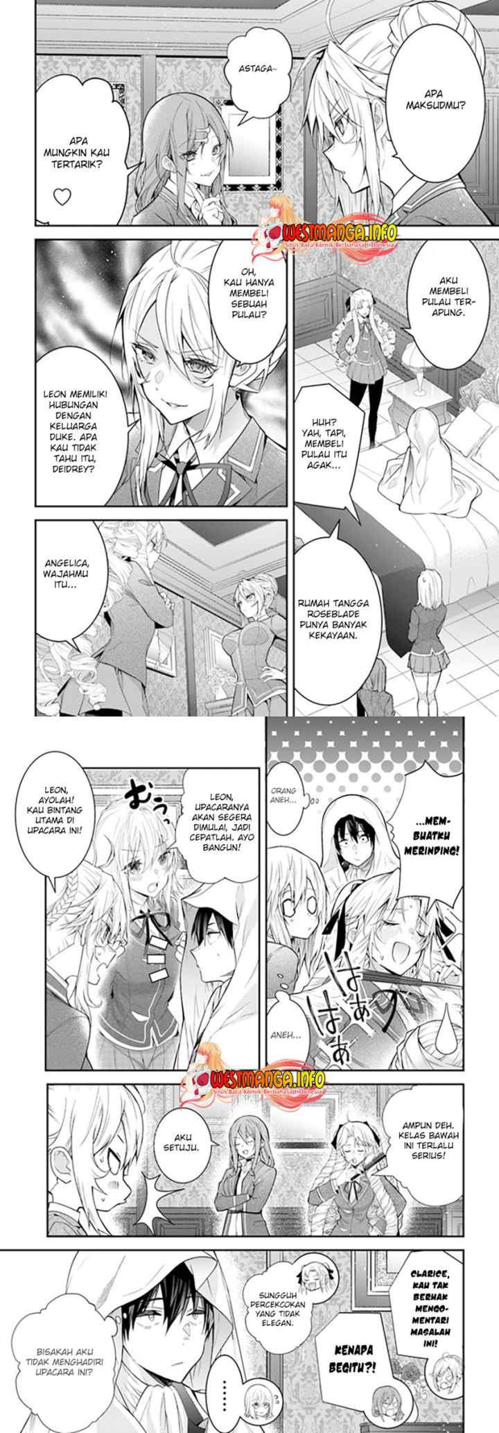 Otome Game Sekai wa Mob ni Kibishii Sekai Desu chapter 38 halaman 8