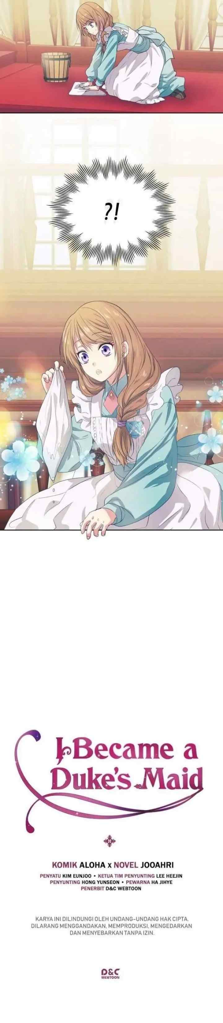 Sincerely: I Became a Duke's Maid chapter 1 halaman 12