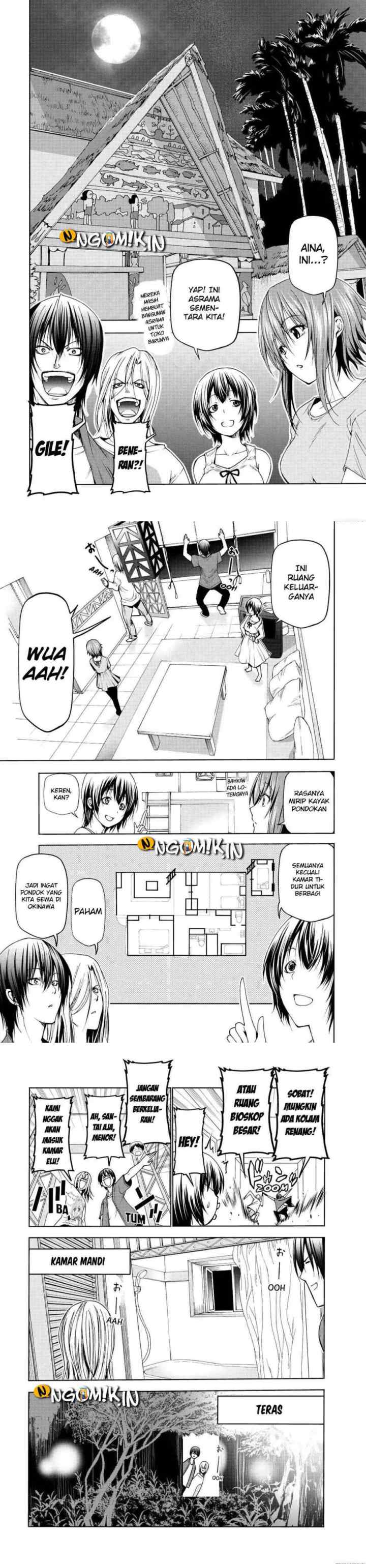 Grand Blue chapter 50 halaman 10