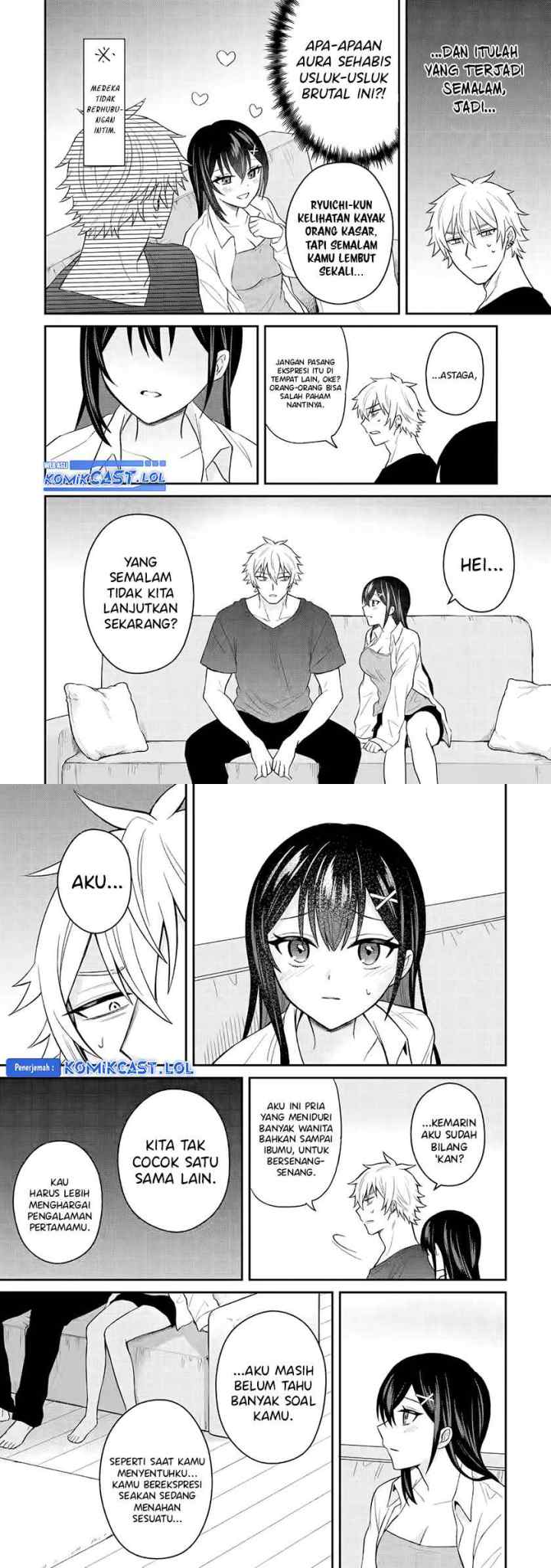 Netorare Manga no Kuzu Otoko ni Tensei Shita Hazu ga Heroine ga Yottekuru Ken chapter 8 halaman 11