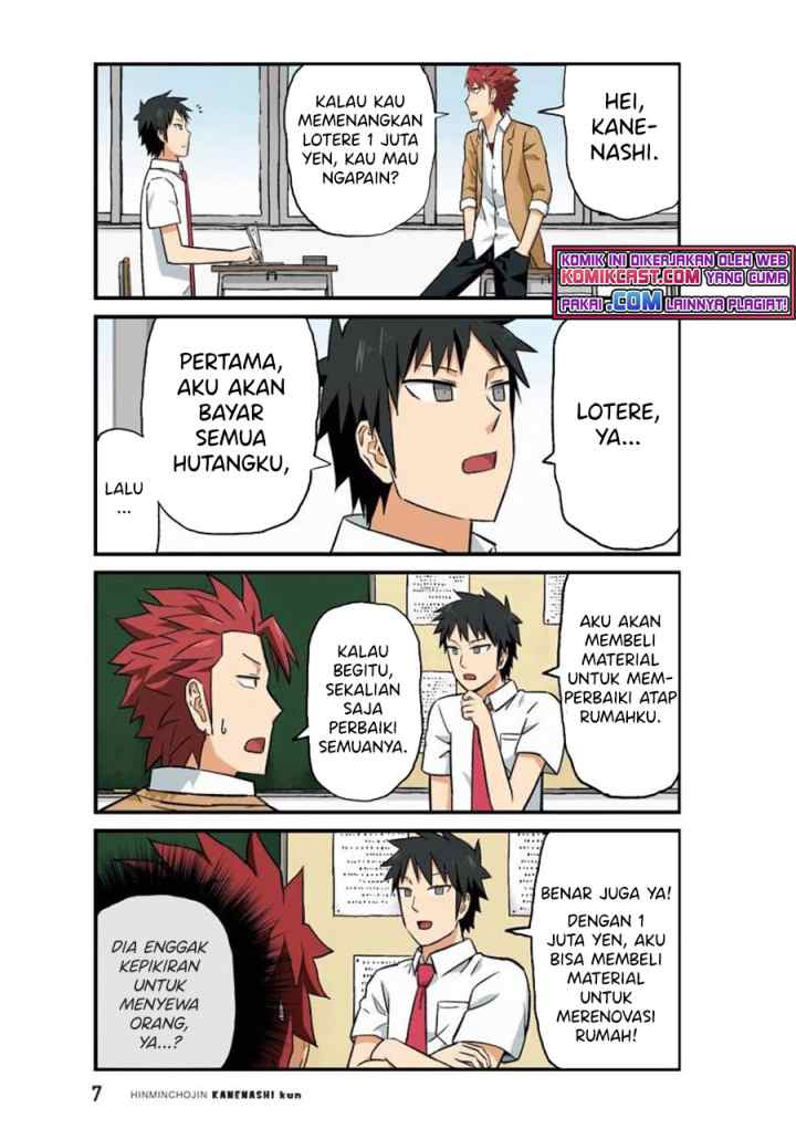 Hinmin Choujin Kanenashi-kun chapter 27 halaman 9
