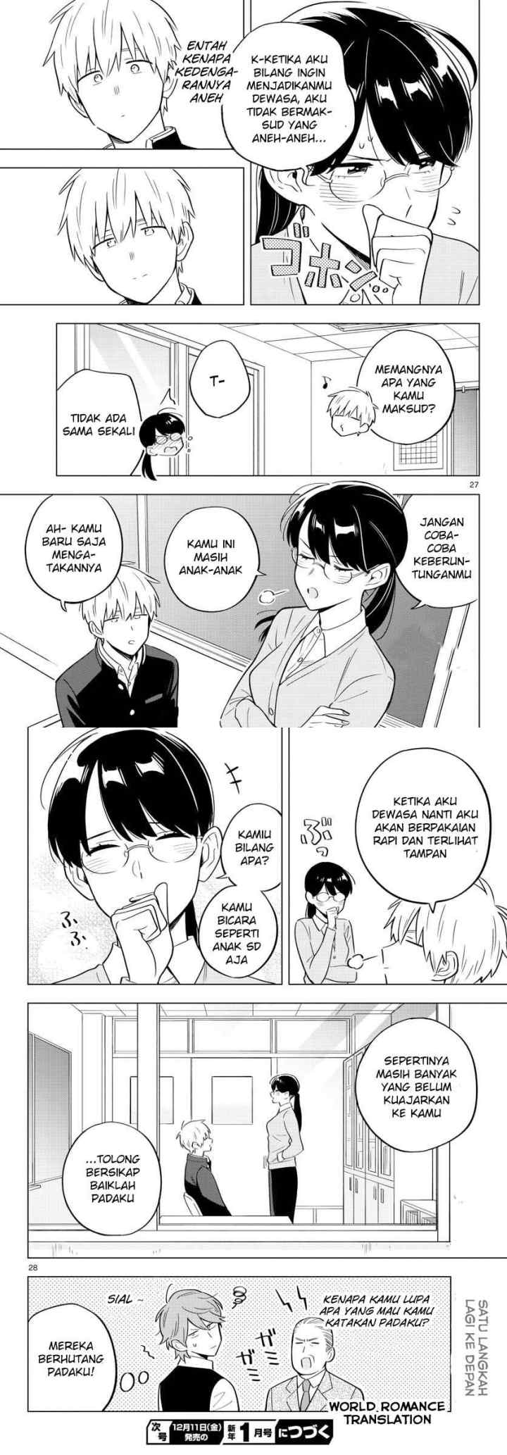 Sensei wa Koi wo Oshierarenai chapter 31 halaman 15