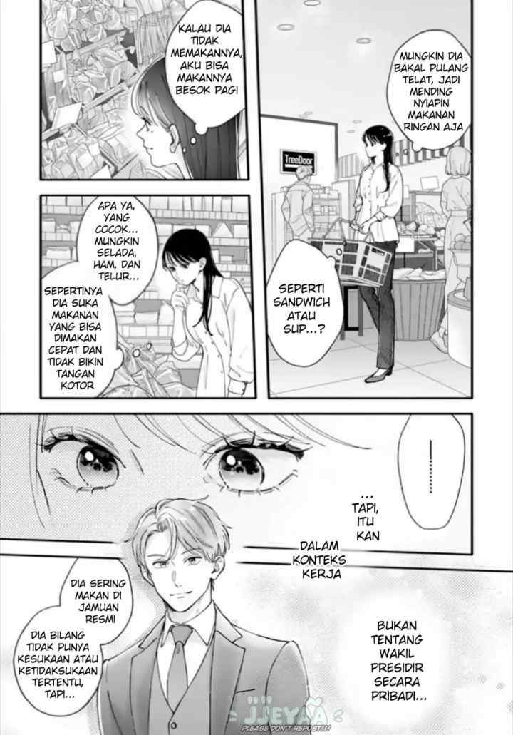 Marriage Cinderella: Hirowareta Hanayome wa Ichizu na Fuku Shachou ni Dekiaisareru chapter 4 halaman 7