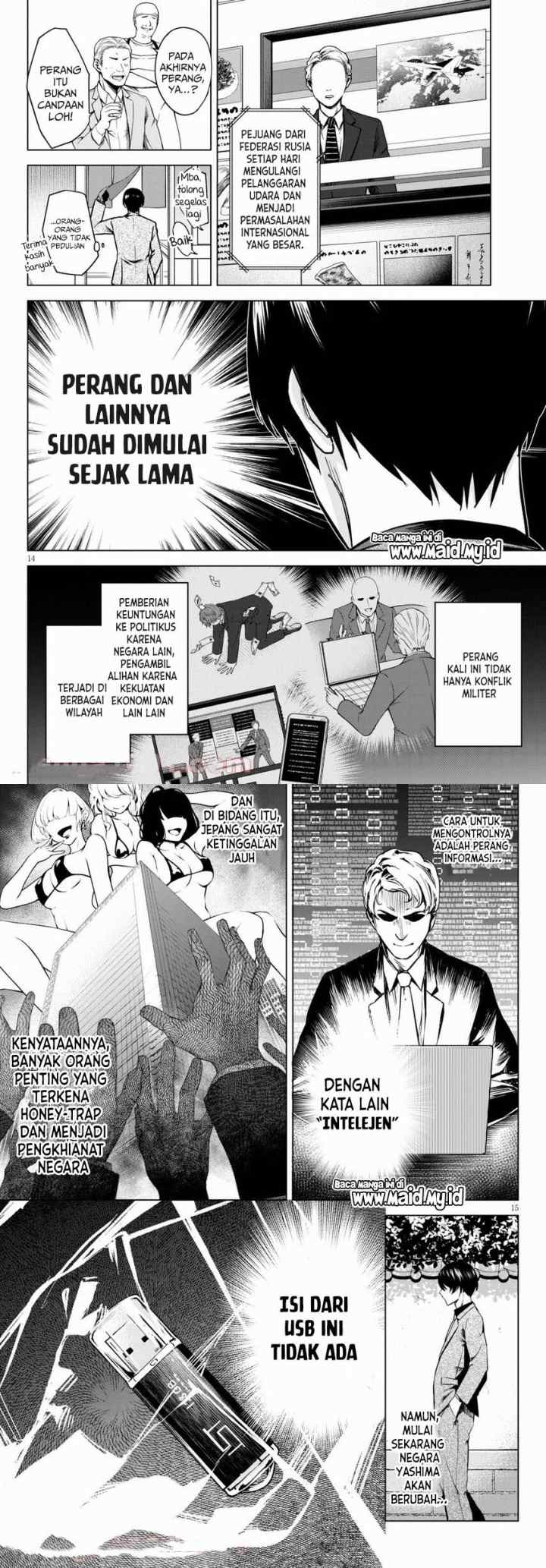 Honey Trap Sharehouse chapter 1.1 halaman 8