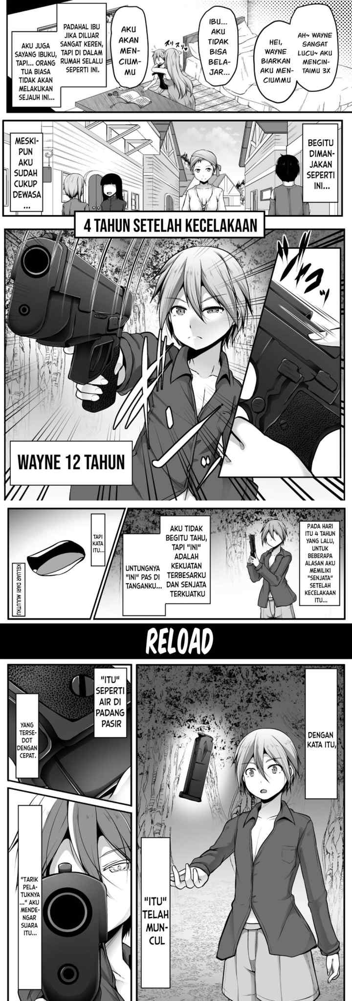 Gamer ga Isekai Tamashiten shite Harem Jinsei e Continue suru Sou desu chapter 1 halaman 7