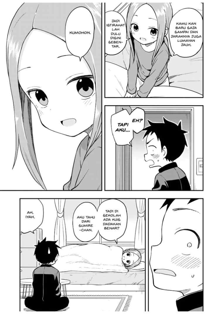 Karakai Jouzu no Takagi-san chapter 160 halaman 6
