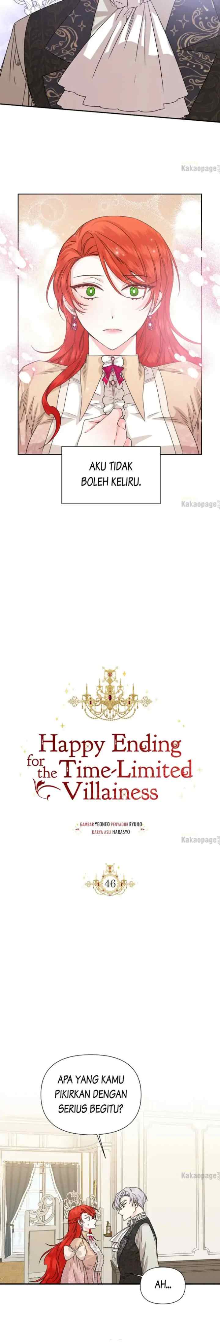 Happy Ending for the Time-Limited Villainess chapter 46 halaman 5