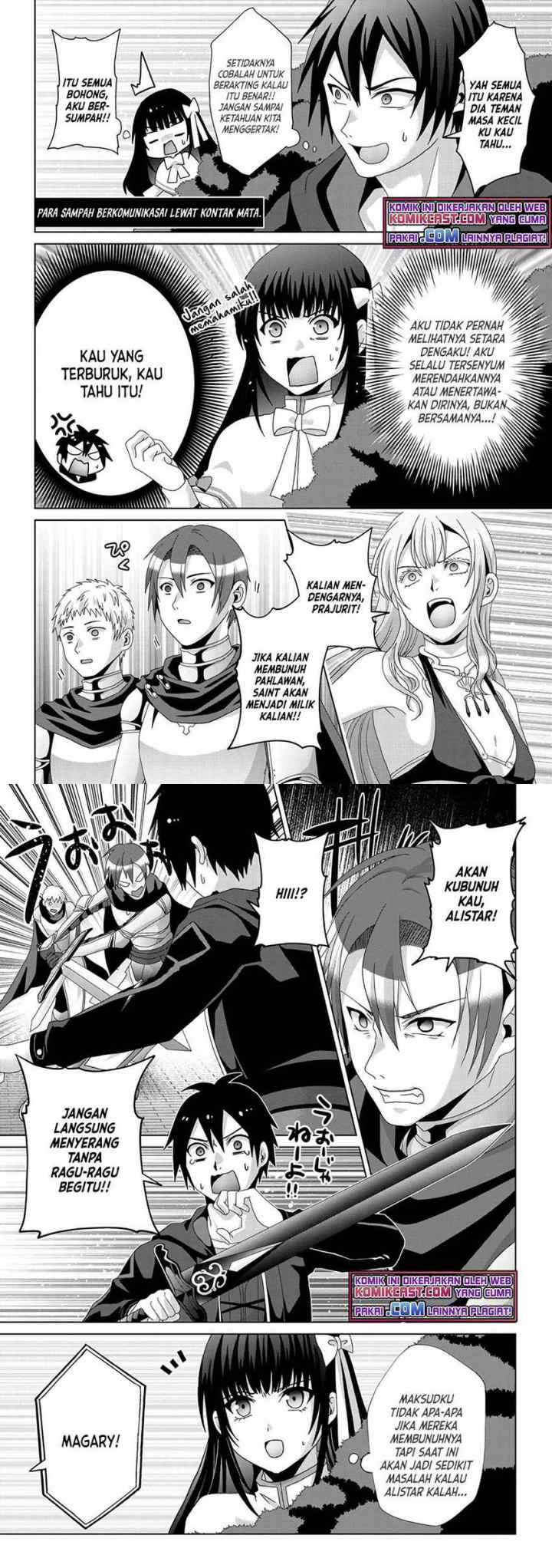 Nise Seiken Monogatari: Osananajimi no Seijo o Uttara Michizure ni sareta chapter 16 halaman 12
