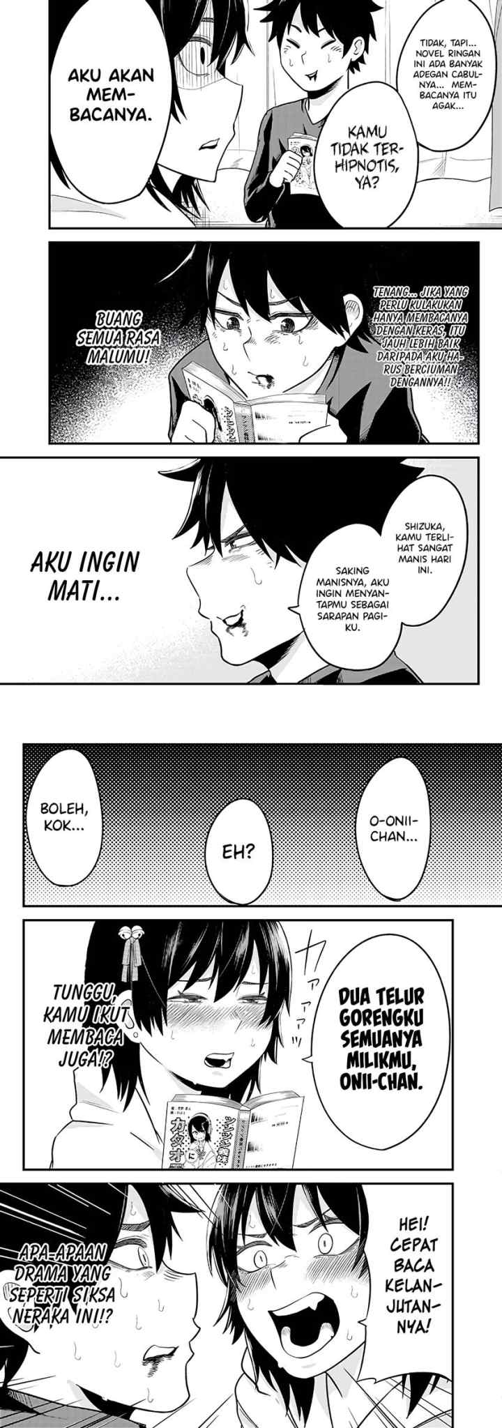 Mainichi Shine Shine Itte Kuru Gimai ga, Ore ga Nete Iru Suki ni Saimin-jutsu de Hore Saseyou to Shite Kurundakedo…! chapter 3 halaman 8