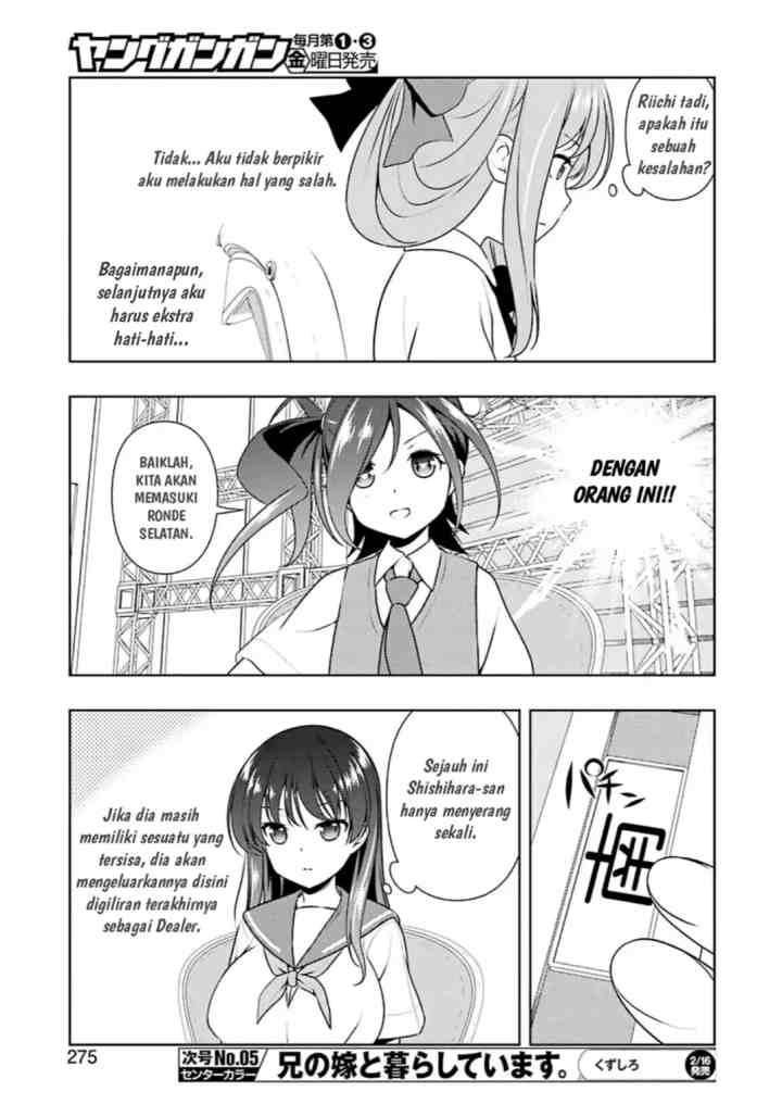 Saki chapter 185 halaman 15
