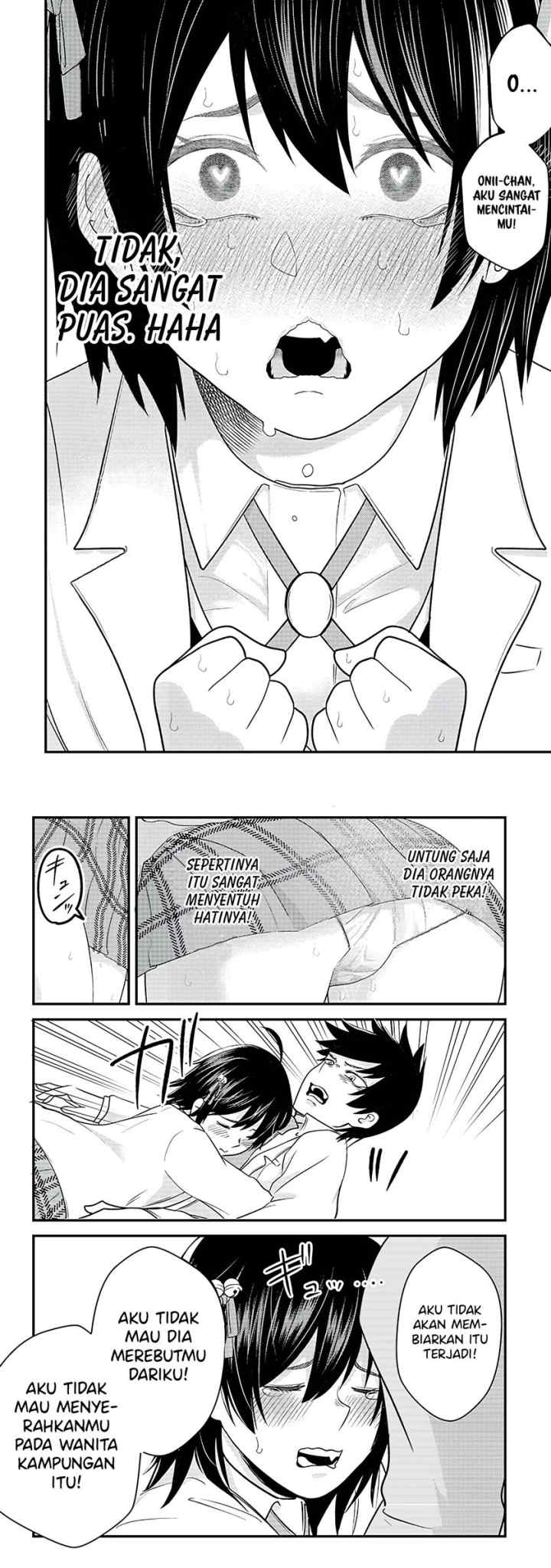 Mainichi Shine Shine Itte Kuru Gimai ga, Ore ga Nete Iru Suki ni Saimin-jutsu de Hore Saseyou to Shite Kurundakedo…! chapter 4 halaman 9