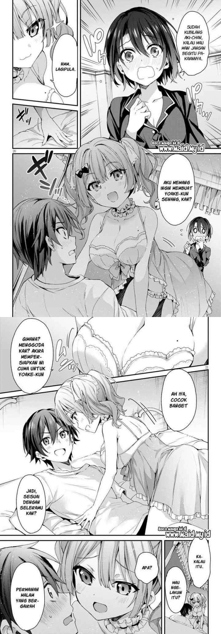Yonshimai wa Yoru wo Omachikane chapter 2 halaman 11