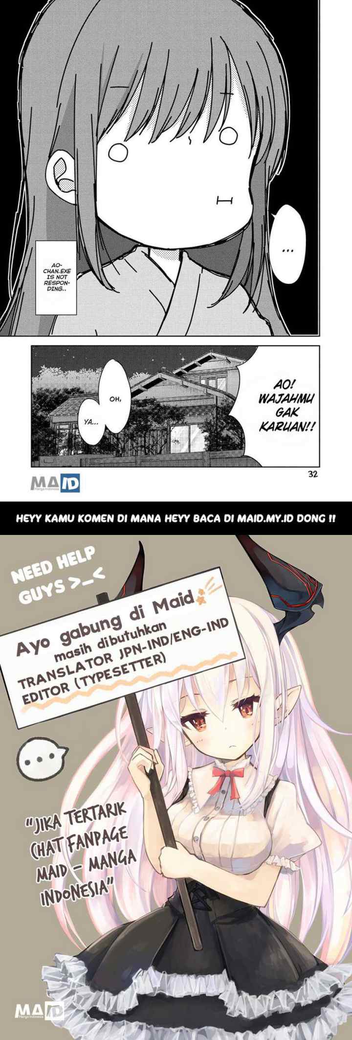 Midara na Ao-chan wa Benkyou ga Dekinai chapter 6 halaman 18